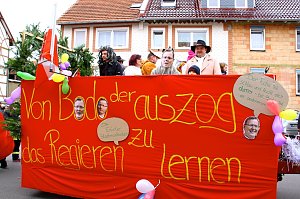 Stra&szlig;enumzug in Breitenworbis
