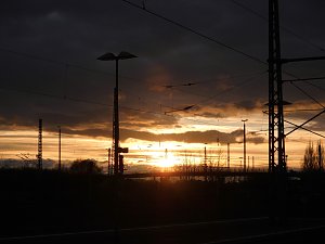 Der etwas andere Sonnenuntergang