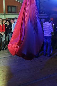 Bei der Party stand man Kopf