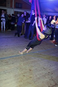 Bei der Party stand man Kopf