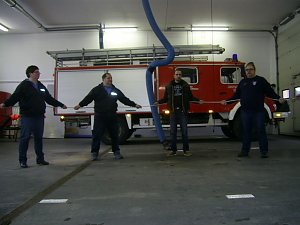 Voller Einsatz beim Jugendgruppenleiter-Lehrgang
