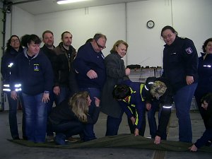 Voller Einsatz beim Jugendgruppenleiter-Lehrgang