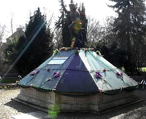Vorbereitungen auf das Brunnenfest laufen
