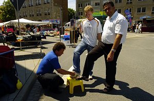 Schuhputzer Hellmuth G&ouml;ttlich