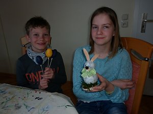 Osterbasteln in Harztor