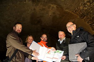 Besuch im Keller