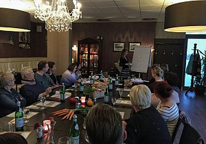 5-Elemente - eine Küche - Kochen für das Wohlbefinden lehrte Helene Kempe gestern im Rosengarten