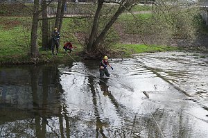 THW und Feuerwehren &uuml;bten an der Zorge