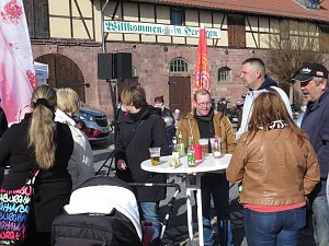 Tolle Stimmung auf dem Schlossplatz