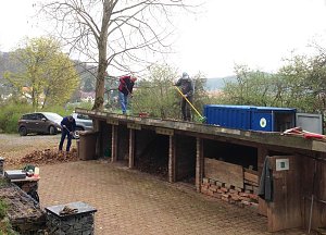 Fr&uuml;hjahrsputz im Ahornpark