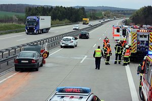 Sechs Verletzte bei Unfall