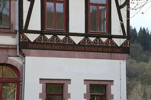 Peter Blei unterwegs in Stolberg