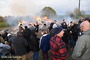 Osterfeuer Sundhausen und Werther