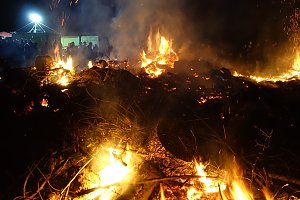 Osterfeuer 2017 in Ilfeld