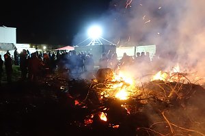 Osterfeuer 2017 in Ilfeld