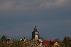 Osterfeuer in Bielen