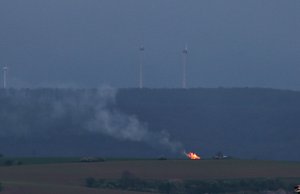 Osterfeuer in Bielen