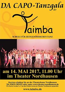 Die Schule f&uuml;r Zeitgen&ouml;ssischen Tanz Taimba steht bald wieder auf der gro&szlig;en B&uuml;hne