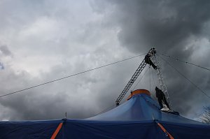 Das Blaue Zelt ist wieder da