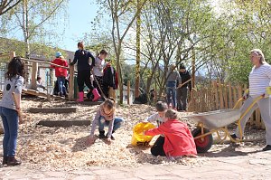 Tipi in "Betrieb" genommen