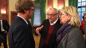 Nordh&auml;user Delegation zu Gast in der Erfurter Staatskanzlei