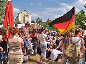 Begeisterung auf dem Berg: 3:0 f&uuml;r Deutschland