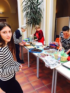 Elternsprecher organisierten Kuchenbasar
