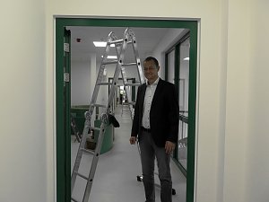 Umzug an der Bahnhofstra&szlig;e in Niedergebra - auch f&uuml;r Torsten Meyer