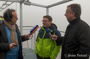 Auf der l&auml;ngsten H&auml;ngebr&uuml;cke der Welt
