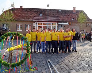 Maibaumsetzen in Görsbach