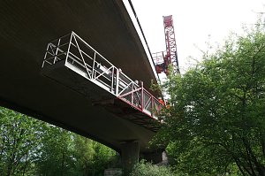 Helme-Br&uuml;cke bei Sundhausen wurde heute kontrolliert