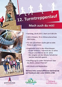 Wieder Turmtreppenlauf am Kyffh&auml;user-Denkmal