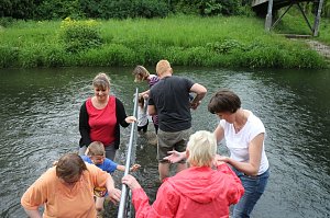 Ab ins Wasser - in der Zorge hie&szlig; es heute wieder "Anwassern"