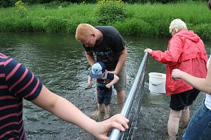 Ab ins Wasser - in der Zorge hie&szlig; es heute wieder "Anwassern"