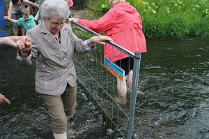 Ab ins Wasser - in der Zorge hie&szlig; es heute wieder "Anwassern"