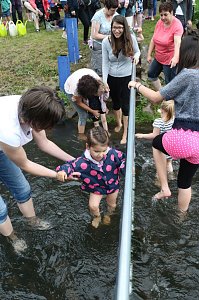 Ab ins Wasser - in der Zorge hie&szlig; es heute wieder "Anwassern"