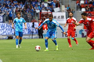 Pokalfinale zwischen RWE und Wacker in Erfurt