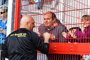 Pokalfinale zwischen RWE und Wacker in Erfurt