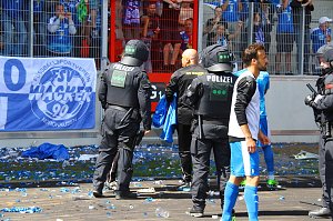 Pokalfinale zwischen RWE und Wacker in Erfurt