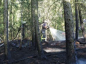 Brand im Alten Stolberg