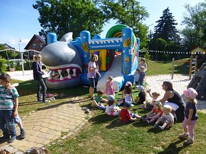 Kinder im Stra&szlig;enverkehr - Aktionstag in Bielen