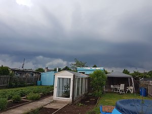 Unwetter &uuml;ber Nordhausen
