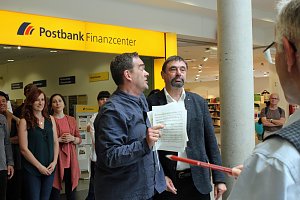 Mit Zimmermannsbleistift dirigiert