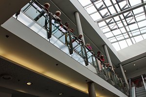 Mit Zimmermannsbleistift dirigiert