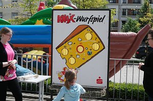 Knax-Kinderfest auf dem Parkplatz der Kreissparkasse