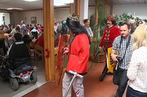 Rolandgruppe zu Besuch bei der Lebenshilfe