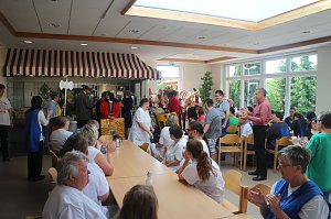 Rolandgruppe zu Besuch bei der Lebenshilfe