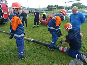 Hohnsteiner Jugendfeuerwehren im Prüfungsstress
