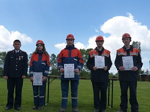 Hohnsteiner Jugendfeuerwehren im Prüfungsstress