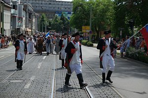Festumzug zum 1090. Geburtstag der Rolandstadt
